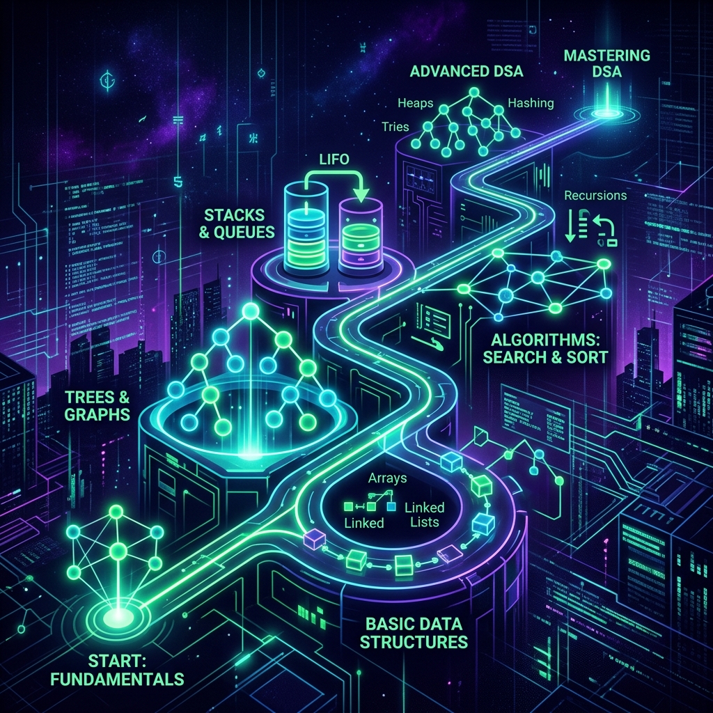 Comprehensive Data Structures & Algorithms (DSA) Roadmap for B.Tech Students